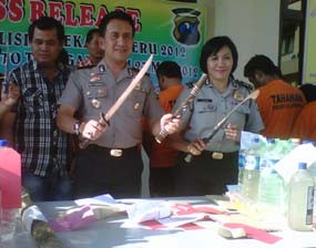 Operasi Pekat, 2 Pelajar Diamankan Saat Aniaya Pedagang